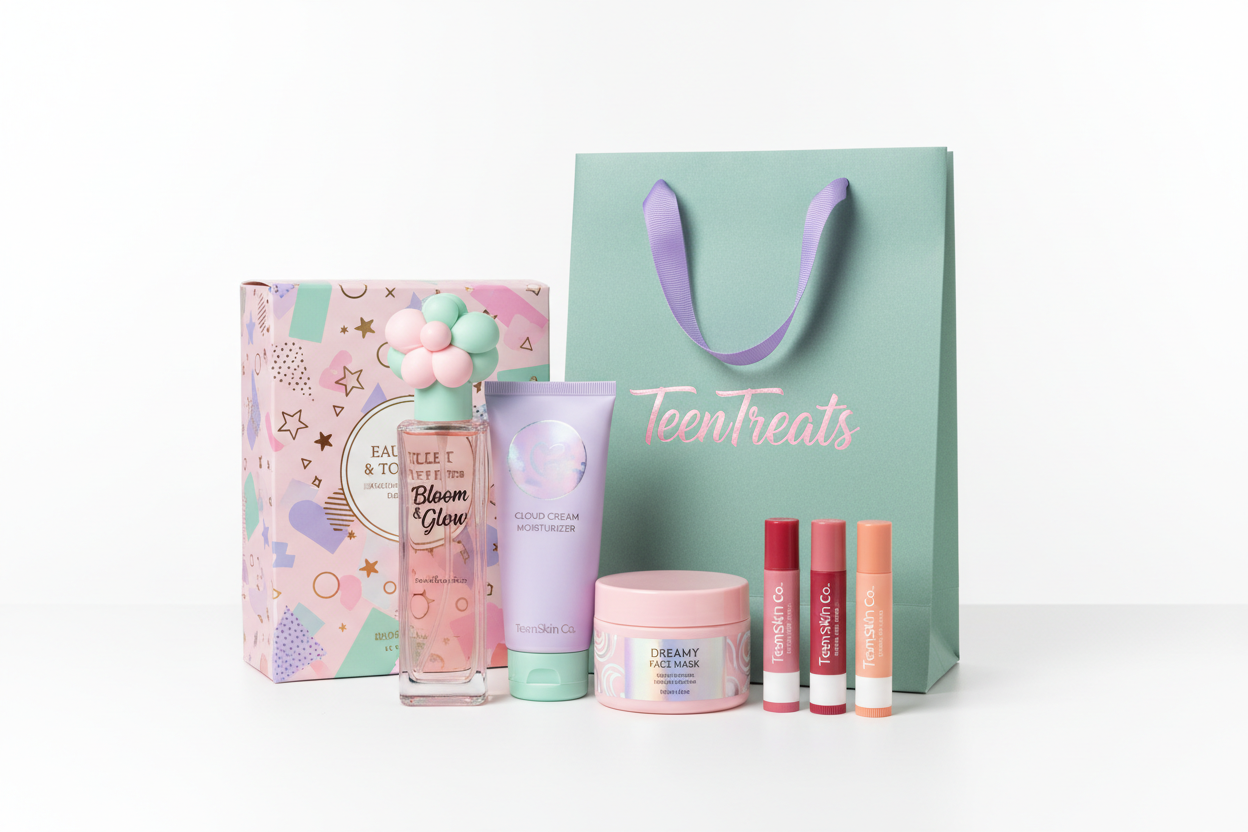 ZESTAW KOSMETYKÓW DLA NASTOLATKI WODA TOALETOWA GRATIS WOREK PREZENTOWY